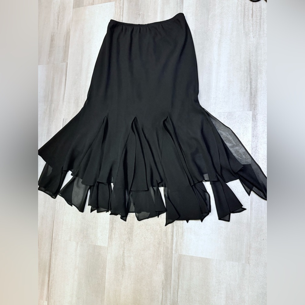 Chic Black Maxi Skirt for Women